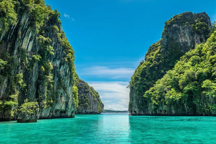 Остановка в Лагуне Пиле во время экскурсии на Пхи-Пхи