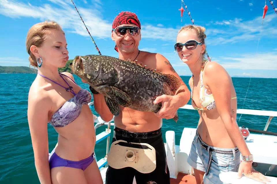 Морская рыбалка с троллингом на Пхукете thumb 5