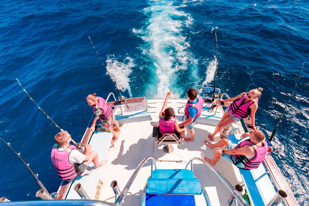 Морская рыбалка с троллингом на Пхукете вид 13