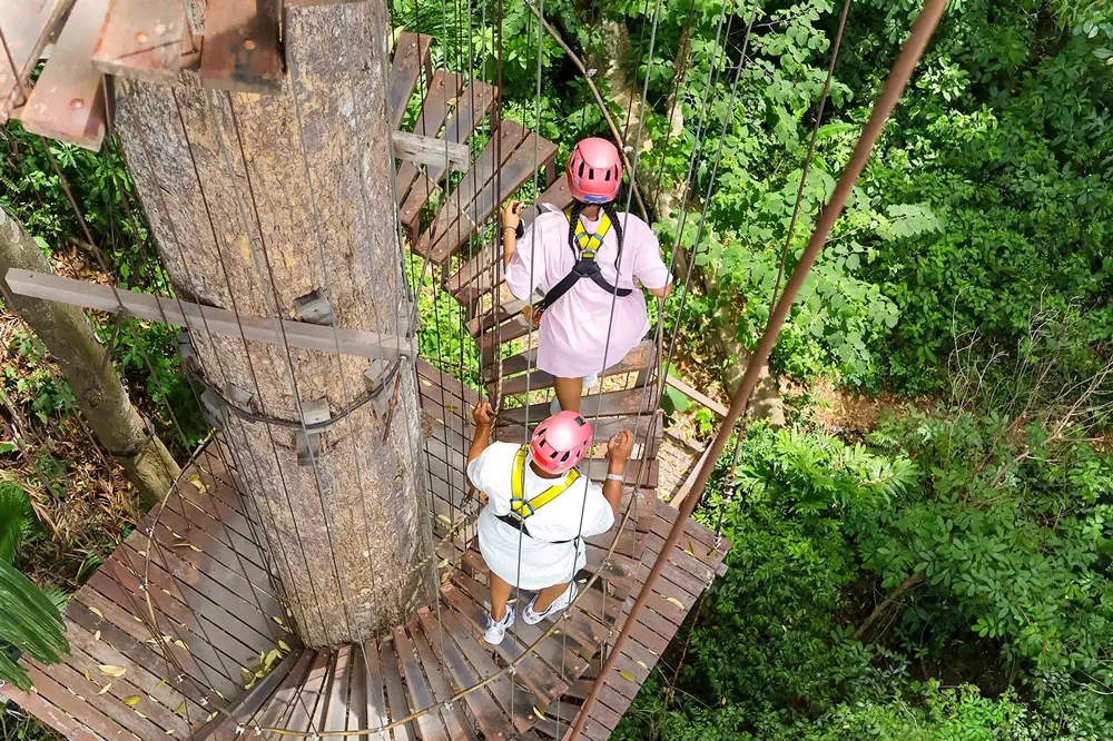 Зиплайн в Мире Ханумана