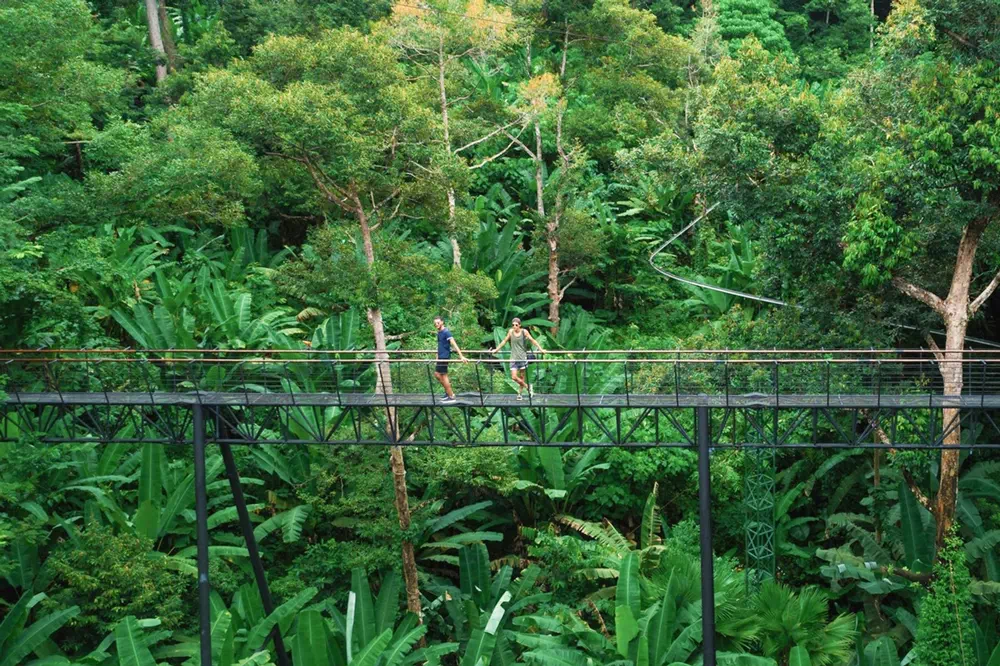 Канатная дорога Мир Ханумана на Пхукете вид 18